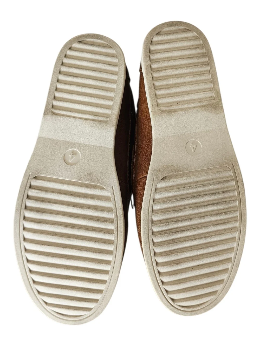 Cat & Jack Brown Faux-Leather Moccasin Boat Shoes for Kids